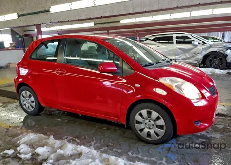 2008 Toyota Yaris из США, поврежденный, VIN JTDJT923085169473